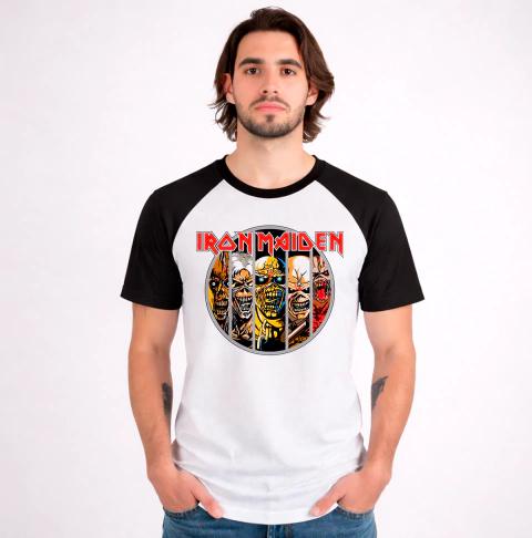 Remera Iron Maiden - Evolution of Eddie - TiendaUke