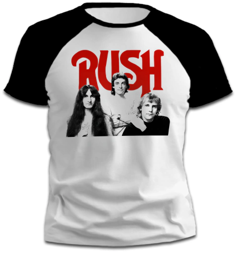 Remera Rush Banda Diseño