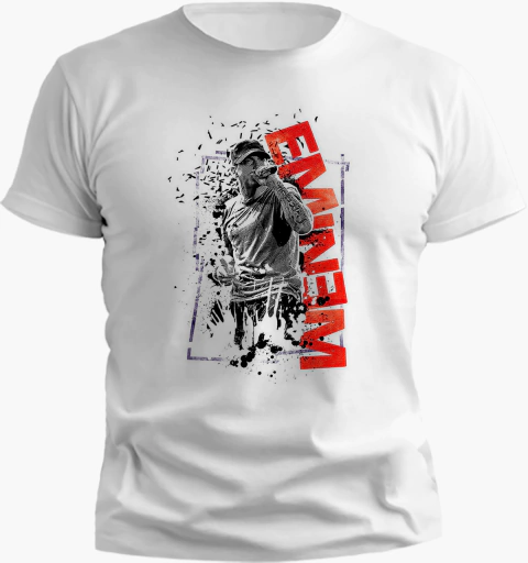 Remera Eminem - Diseño Crumble - tienda online