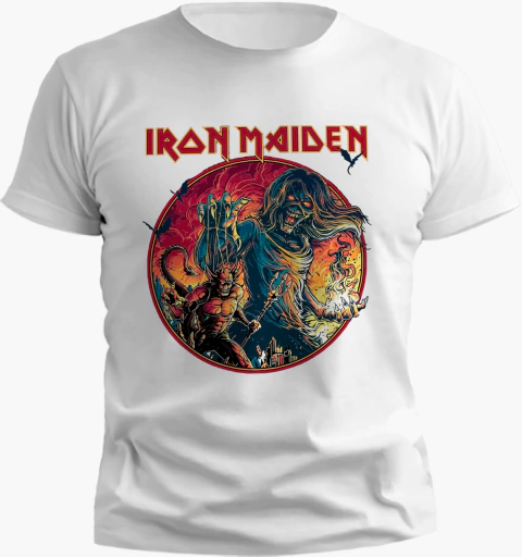 Remera Iron Maiden - The Number of the Beast - tienda online