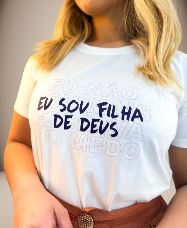 T-shirt filha de Deus