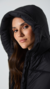 Campera Nylon Magnolia Negra OjoRojo en internet
