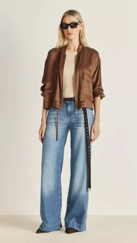 Jean Chloe Blue Tencel