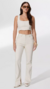 Pantalon Katy ST Split Ecru Tucci