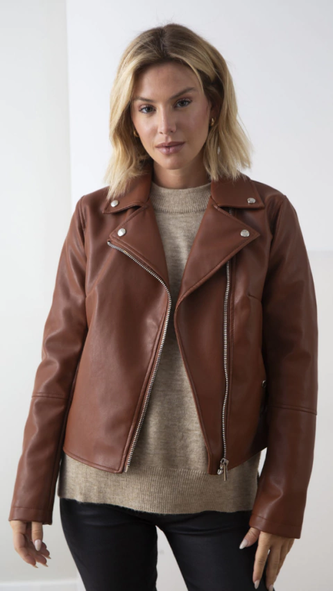 Campera Ecocuero Edna Suela