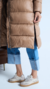 Campera Larga Holly Tostada OjoRojo - comprar online