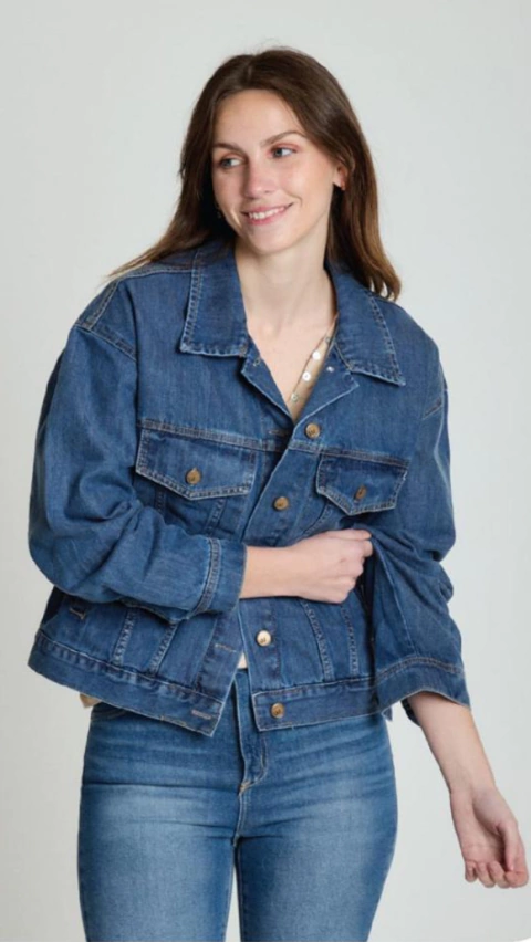 Campera Jean Oversize Lulu