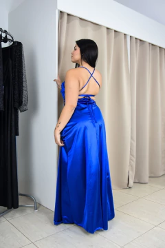 Vestido Turquía Raso - Arandanovestidos
