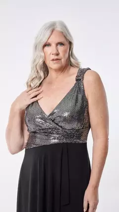 Vestido Karim Paliette