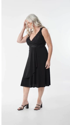 Vestido Karim Tul - Arandanovestidos