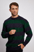 Sweater Amantea Bicolor - Marino/Verde Inglés