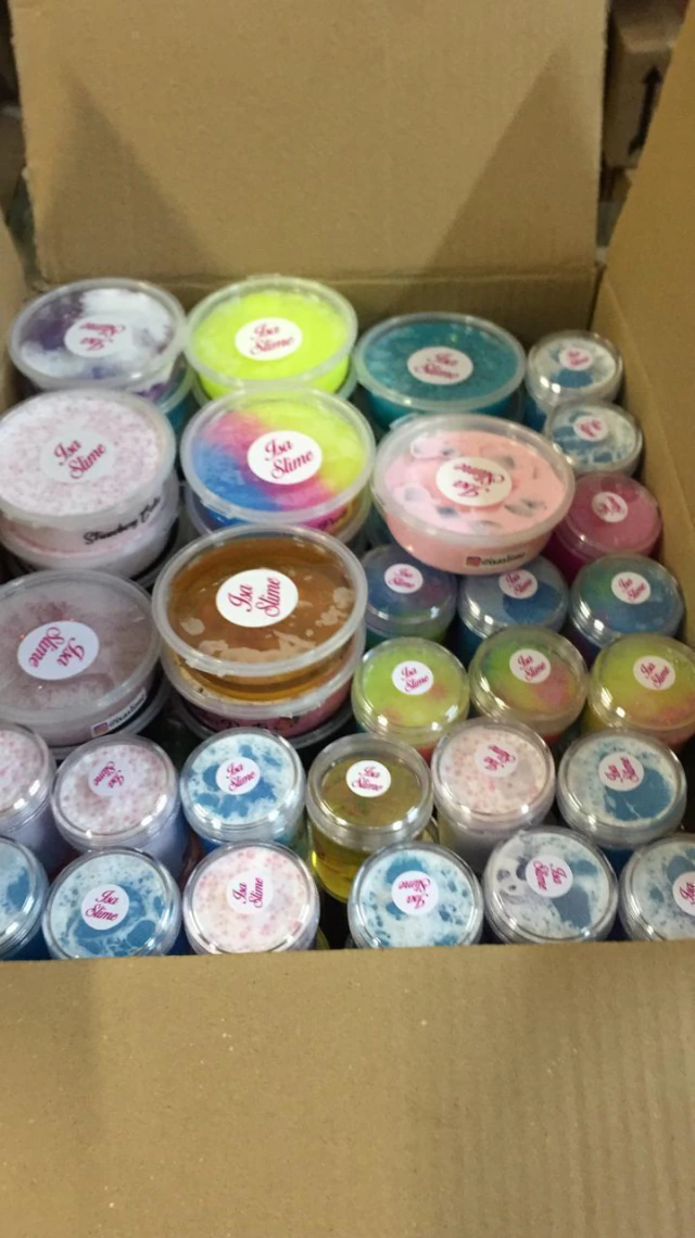Pedidos Isa Slime prontos para envio