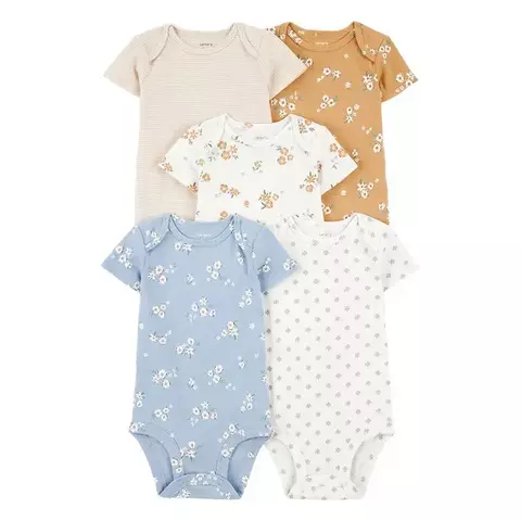 Carter's Pack 5 Bodies mangas cortas (1t010810) - comprar online