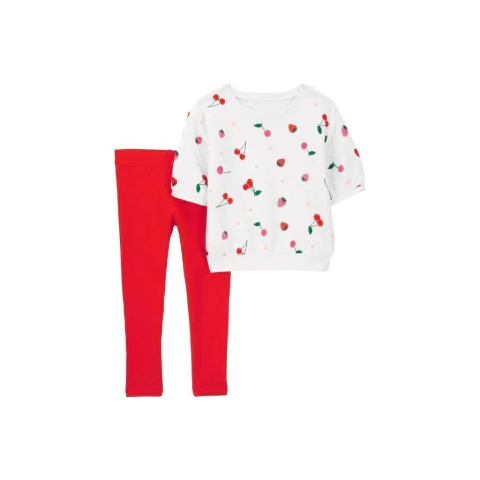 Carter's Set 2 Piezas Remera mangas cortas Pantalón (1q566610)