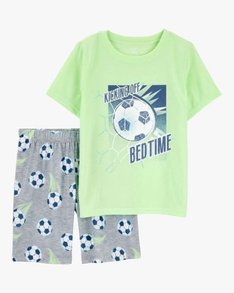 Carter's Set 2 Piezas Pijama Algodón Remera mangas cortas Short (3S904410) - comprar online