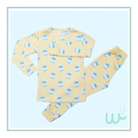 PIJAMA DOS PIEZAS ML MILK (MGPIJAMA3)