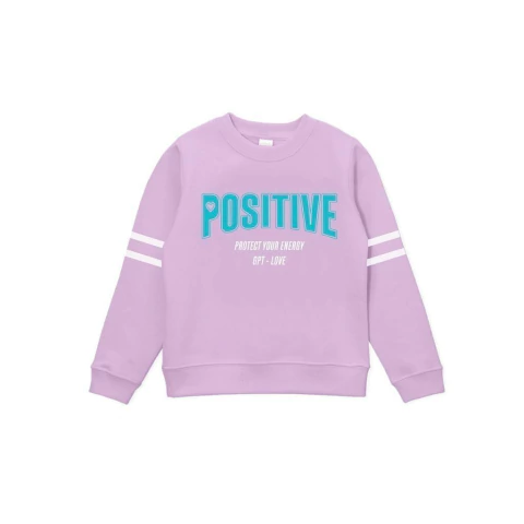 "Buzo jr nena c/ estampa ""positive""" (2406079)