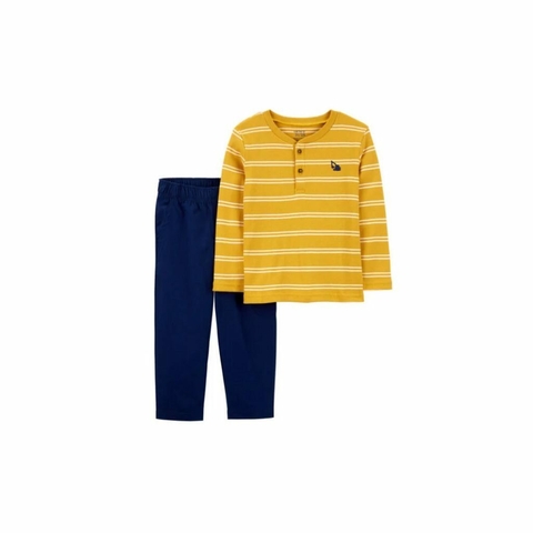 Carter's Set 2 Piezas Remera mangas largas y Pantalón (2R331210)