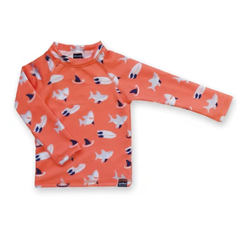 Remera M.Largas Sharky Naranja (OCRL40)