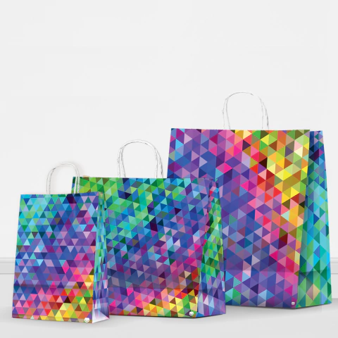 BOLSA LUNA PRISMATIC - PACK X 10 UNIDADES (ELEGI TAMAÑO) - comprar online