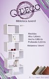 biblioteca cubo de melamina Moderna