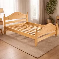 Cama 1 Plaza y Media Torneada 1.00x1.90 Mts