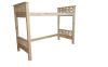 Cama puente estilo cruz para colchon de 80x190