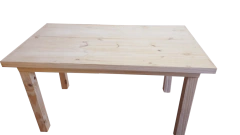 Mesa de pino Macizo 1.20 Mts Pata 3x3 - comprar online