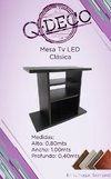 Mesa de led tv lcd melamina