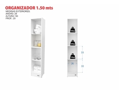 Torre organizador enano 1.50 alto - comprar online