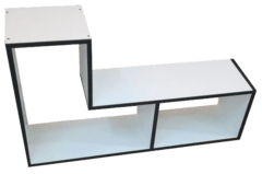 Rack Led Tv Combinable de Melamina - comprar online