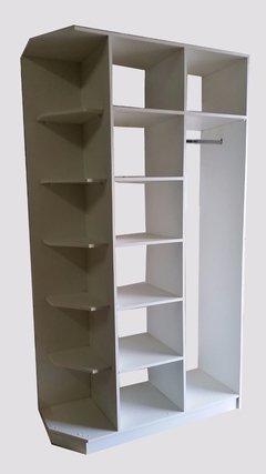 vestidor de madera de melamina