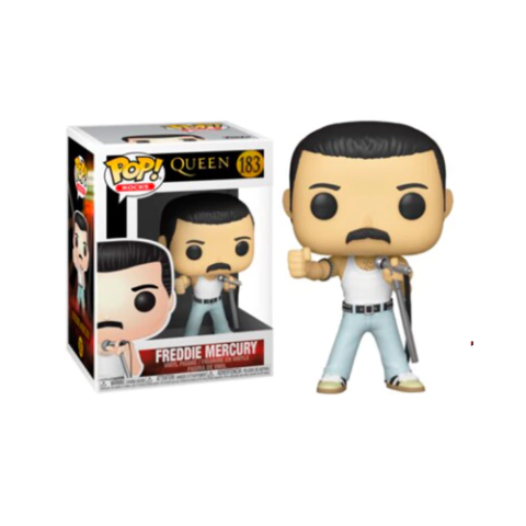 Funko Pop! Freddy Mercury #183 (Wembley) Queen - comprar online