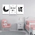Quadro Decorativo Infantil - Trio: Dream - comprar online