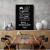 Quadro Decorativo - Espaço Reservado (Preto) - comprar online