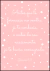 Quadro Decorativo Infantil - Antes Que Te Formasse (Rosa)