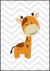 Quadro Decorativo Infantil - Girafa Baby
