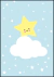 Quadro Decorativo Infantil - Brilha Estrelinha