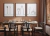 Imagem do Quadro Decorativo - trio: cozinha linhas