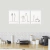 Quadro Decorativo - trio: cozinha linhas - loja online