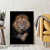 Quadro Decorativo - Leão Imponente - comprar online