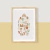 Imagem do Quadro Decorativo Infantil - Trio: Borboletas e nome personalizado