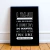 Quadro Decorativo - O Machado (Preto)