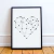 Quadro Decorativo - Coração Pontos - comprar online