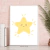 Quadro Decorativo Infantil - Estrela - comprar online