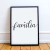 Quadro Decorativo - Família (Branco) - comprar online