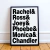 Quadro Decorativo - Personagens Friends (Branco)
