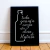 Quadro Decorativo - Tem História (Preto) - comprar online
