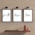 Quadro Decorativo - trio: faith, hope, love - loja online