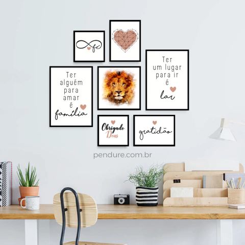 Quadro Decorativo - Coleção Fé